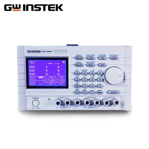 固纬(GWINSTEK)三路输出电源 PST3201/PST3202 高分辨率可编程线性直流电源三路输出可编程电源