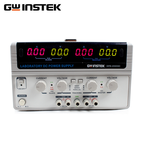 固纬(GWINSTEK) 直流稳压电源GPS系列多通道线性电源多路输出电源 GPS-2303C/GPS3303C/GPS4303C